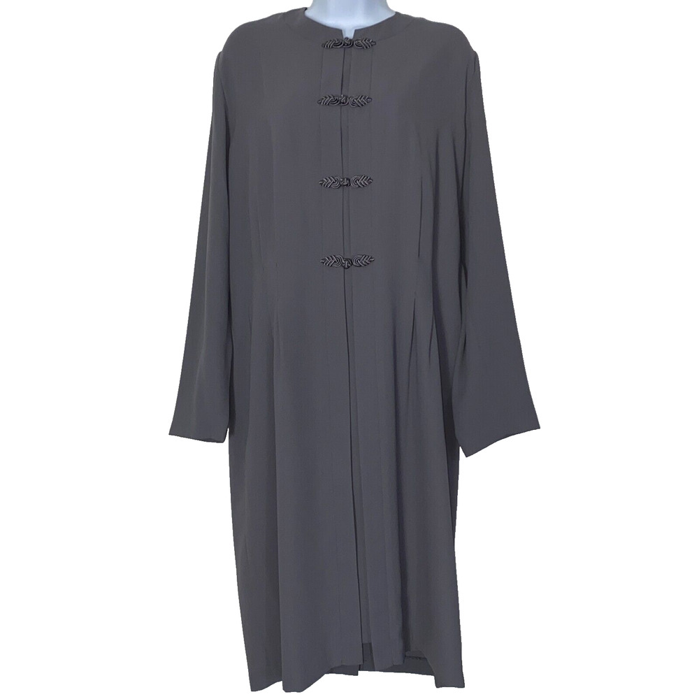 Debra Michaels Collection Dress Womens Plus Size 18 Maxi Vintage Short Sleeve